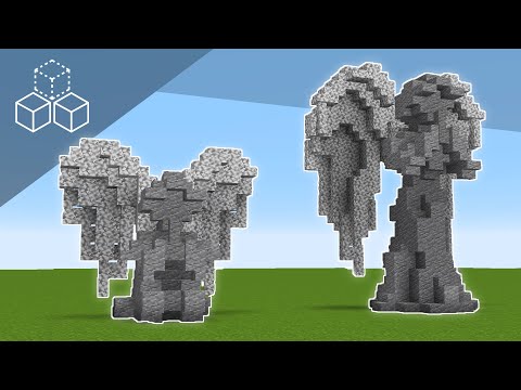 How to Build Praying Angel Statues | Minecraft Tutorial
