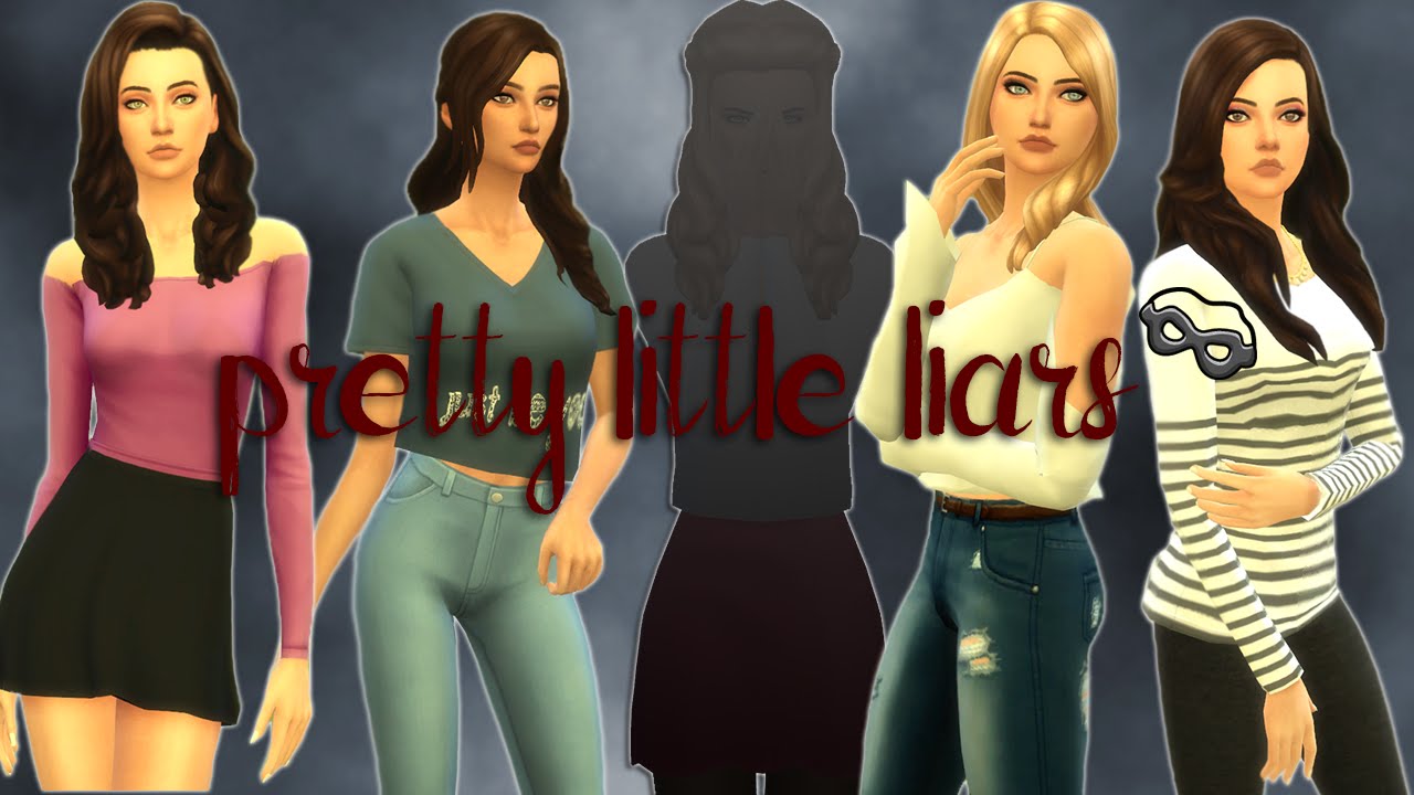 The Sims 4 - Create a Sim - Group Collab - Pretty Little Liars