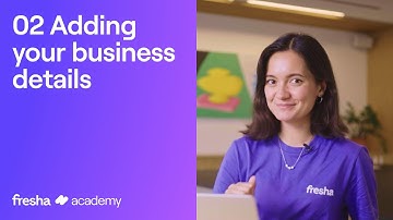 How to add your business details | Fresha Academy