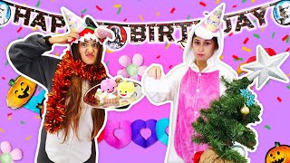 Funny kids’ show & kids’ pretend play - Baby Unicorn’s birthday! by Funny Clown Videos 2,812 views 3 years ago 5 minutes, 52 seconds