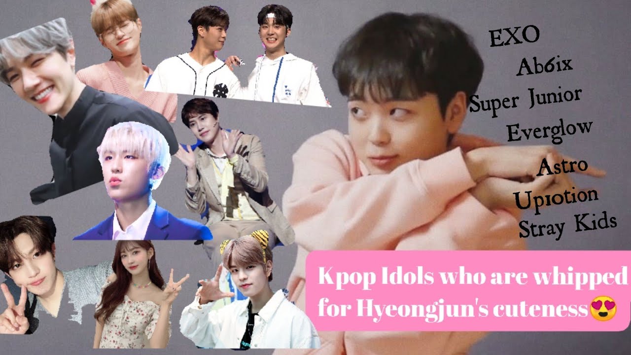 Kpop Idols whipped for Song Hyeongjun Exo Ab6ix SuperJunior 