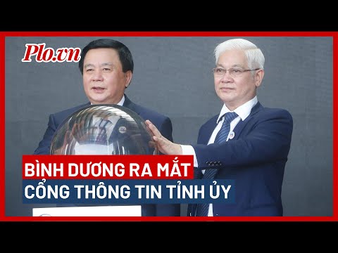 Video Bình Dương lập Trung tâm điều hành thông minh, ra mắt... - YouTube
