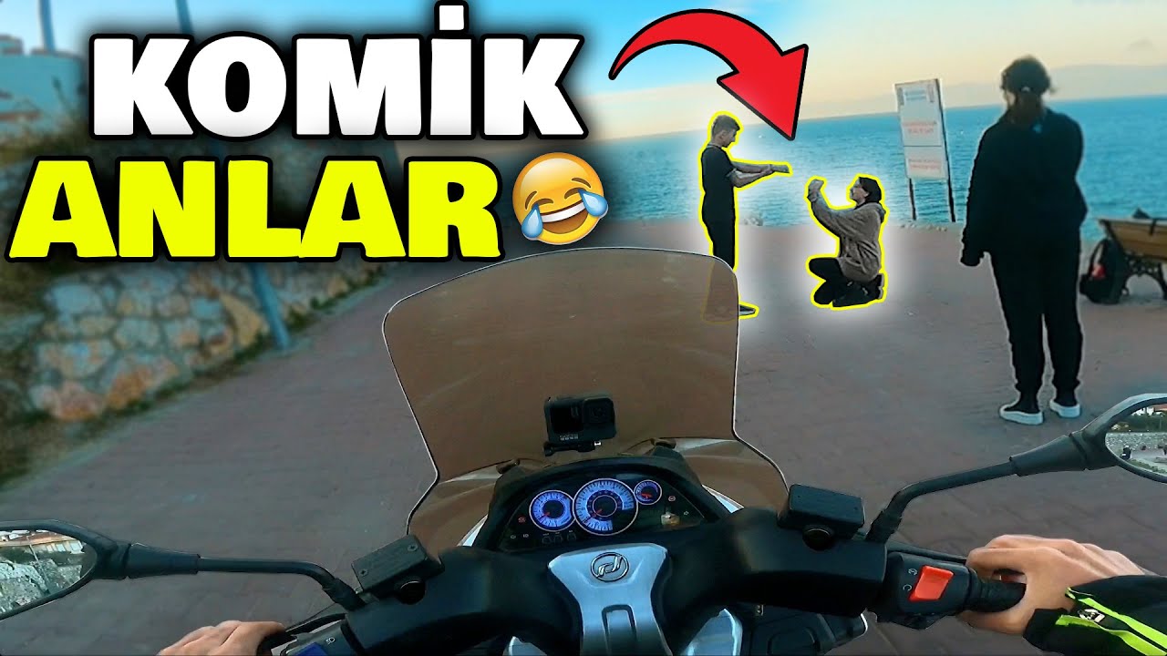 TRAFİKTE KOMİK ANLAR 🤣 (Motovlog En Komedi Olaylar)