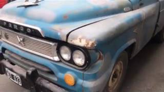 Pick up Dodge Fargo D100 1960 SWEPTLINE  restauracion 1 VENTA