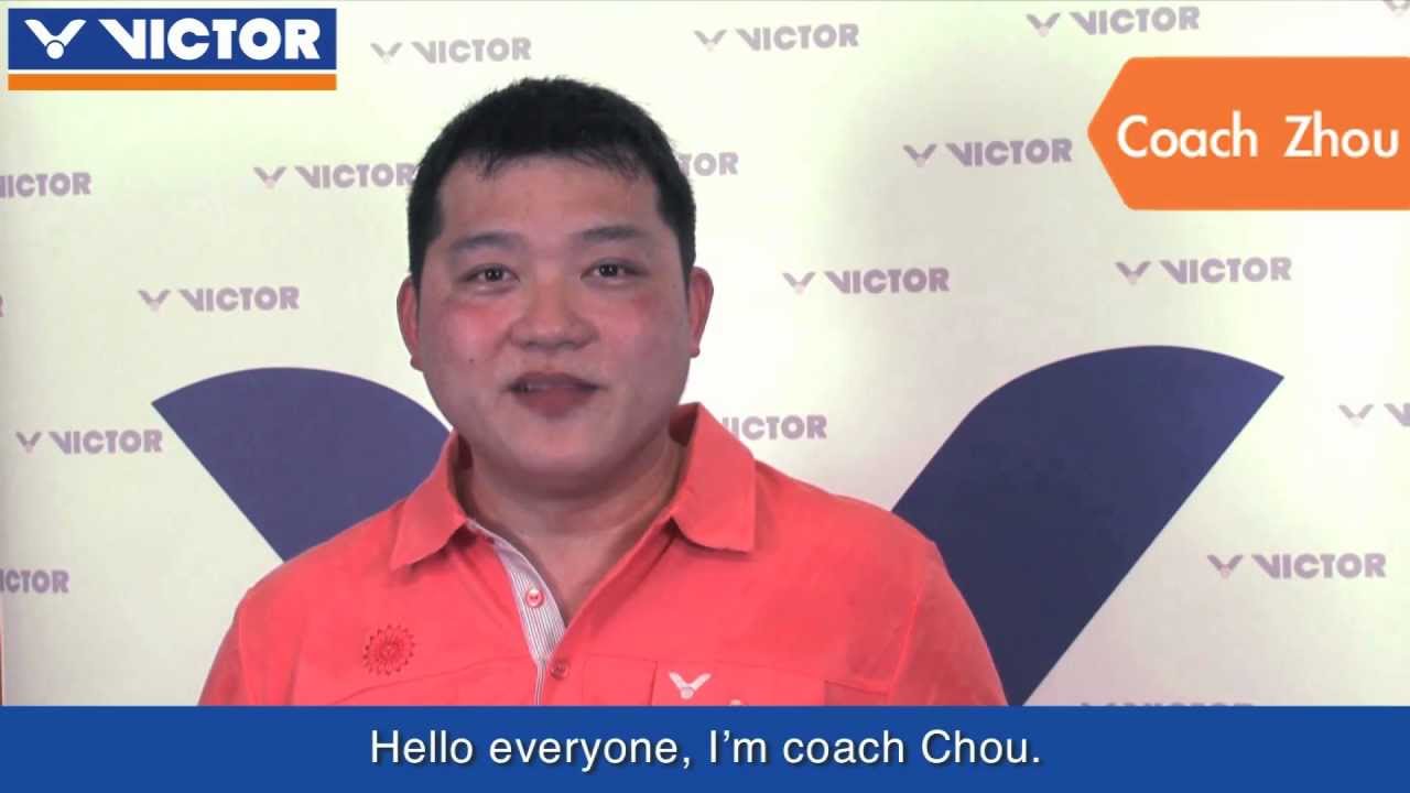 VICTOR badminton coaching ─ 2. Net lift