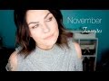 November Favs!