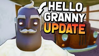 HELLO GRANNY 1.4 UPDATE! (Hello Neighbor Mods) screenshot 2