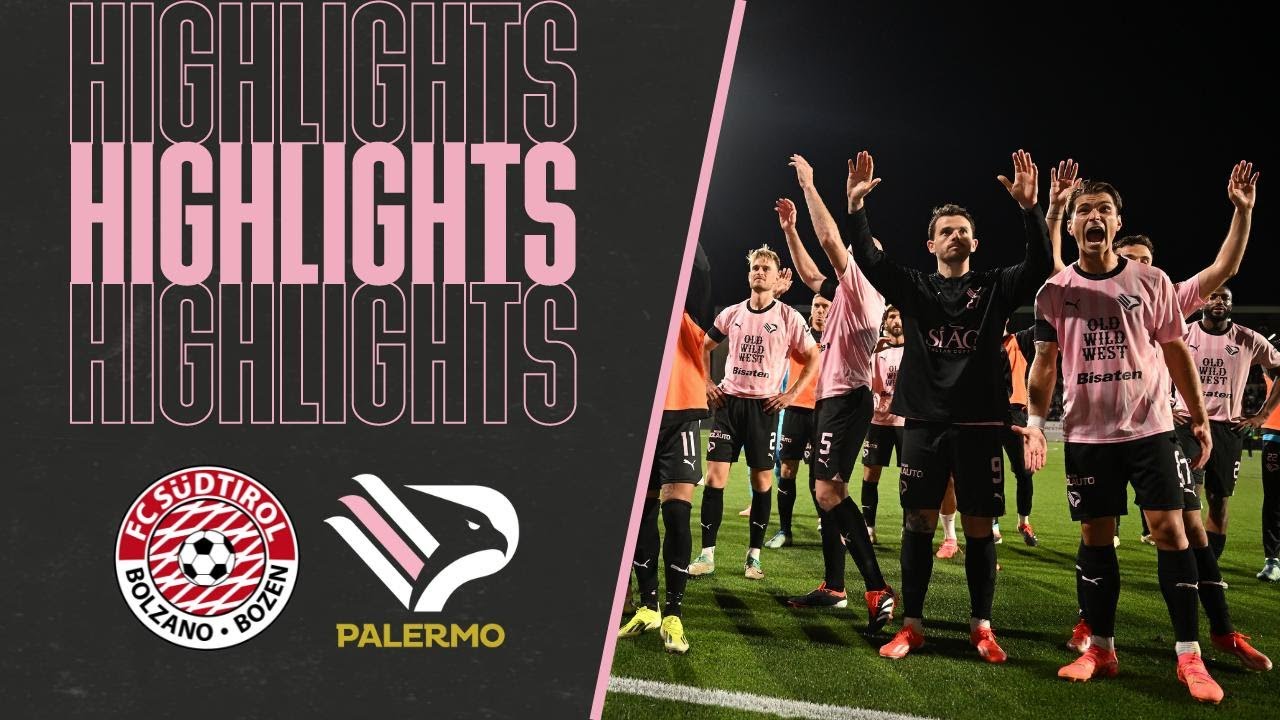 Sudtirol-Palermo 0-1 | HIGHLIGHTS 38ª giornata Serie B 23/24