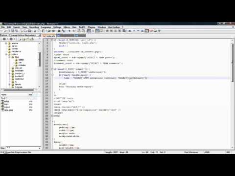 Creating A Blog System With PHP & MySQL: Part Three (Add the create categories function)