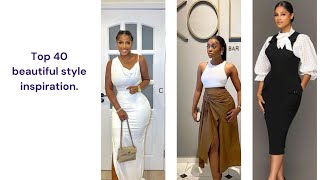 Compilation of top 40 beautiful style inspiration.