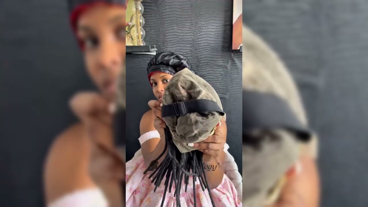 Human Hair Dreadlocks Full Lace Wig   