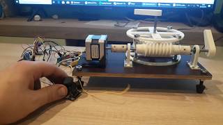 3D Printed worm drive powered by stepper motor