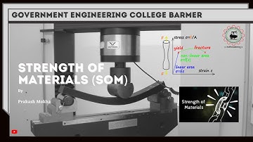 L-6 Deformation of prismatic & non prismatic bars || Strength of material ||  CE || Prakash Mokha