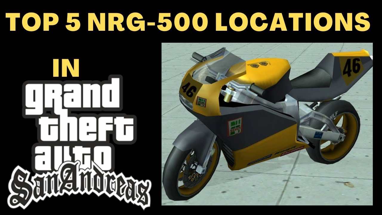 All NRG 500 Bike Locations in GTA San Andreas (Hidden Place) 