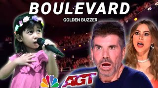 Little Filipino Participant make The judges WOWS with her beautiful voice | Golden Buzzer 2024