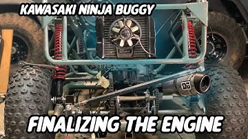 Ninja Powered Offroad Shifter Buggy Build Pt. 5 | Engine and Systems Install!