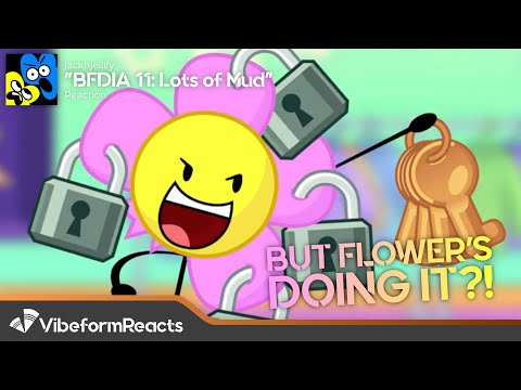 "BFDIA 11: Lots of Mud" REACTION
