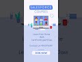 All salesforce courses available