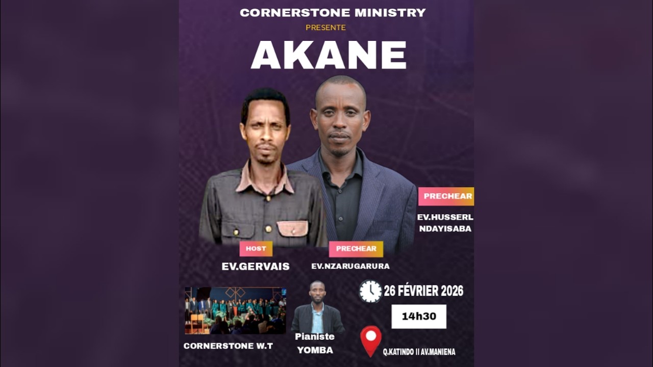 AKANE SERVICE WITH EV.HUSSERL & EV.NZARUGARURA 26 FEVRIER 2026