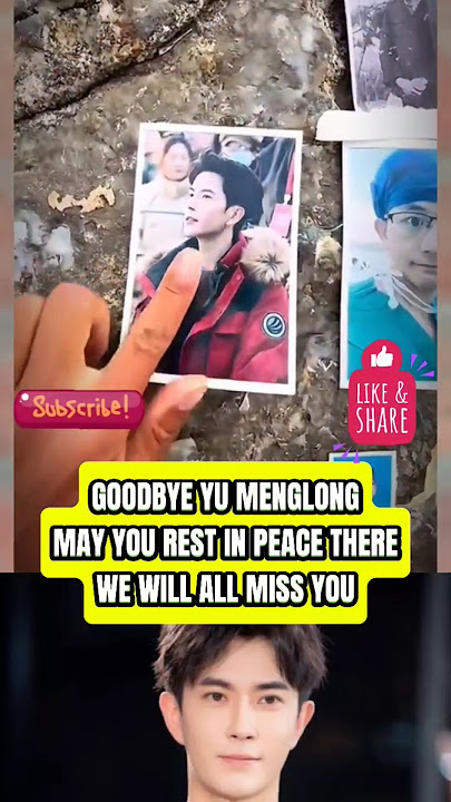 Goodbye & RIP Yu Menglong, we will all miss you #yumenglong #alanyu #justiceforyumenglong #viral