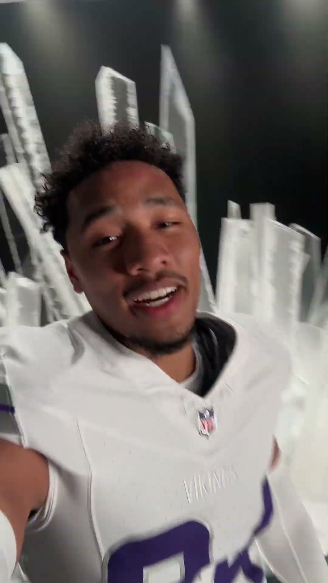 Cam Bynum shows off the new drip ❄️