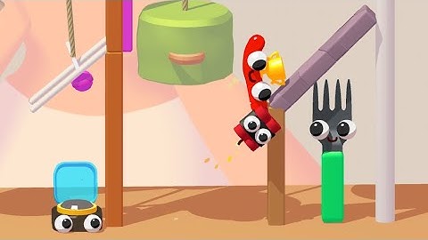 Fork N Sausage - All Levels Gameplay Android, iOS