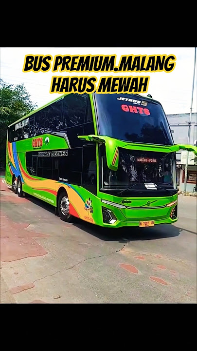 BUS MEWAH GHTS DOUBLE DECKER ‼️ #basuribussid #busmania #basuri #automobile #ghts #storywa