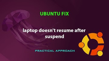 UBUNTU FIX: laptop doesn