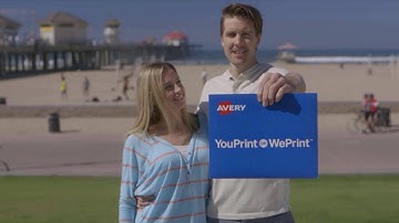 Avery Products Delivered to Your Door with Avery® WePrint