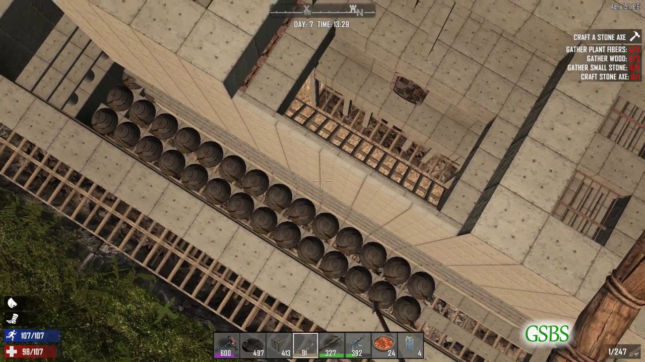 7 days to die base prefab
