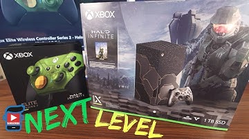 Xbox Series X Halo Infinite LIMITED EDITION & Elite Series 2 Controller Are...
