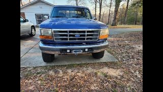 OBS Ford Hidden Winch Mount Build