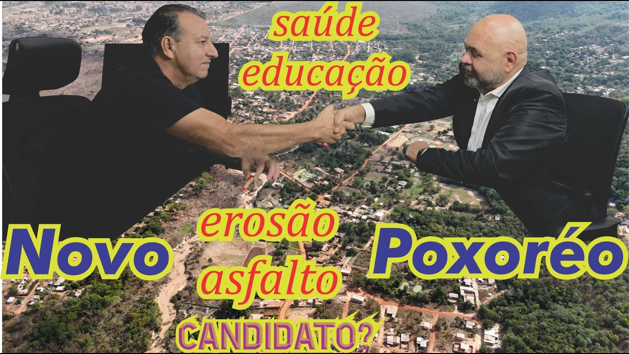 Nelson Paim - A real do Novo Poxoréo - Saúde, Educação, Erosão, Pontes, Asfalto - Entrev. Completa