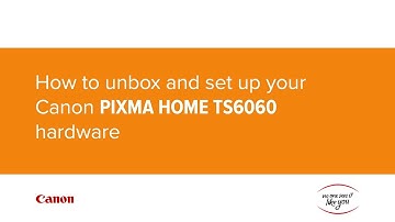 How to unbox and set up your Canon PIXMA HOME TS8060 hardware