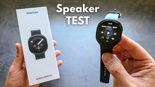 Samsung Galaxy Watch 9 Speaker Is Insane Sound Quality Test