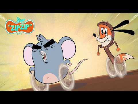 Operation: Catch The Mouse | Zip Zip English | 3H | S1 | Funny and absurb show