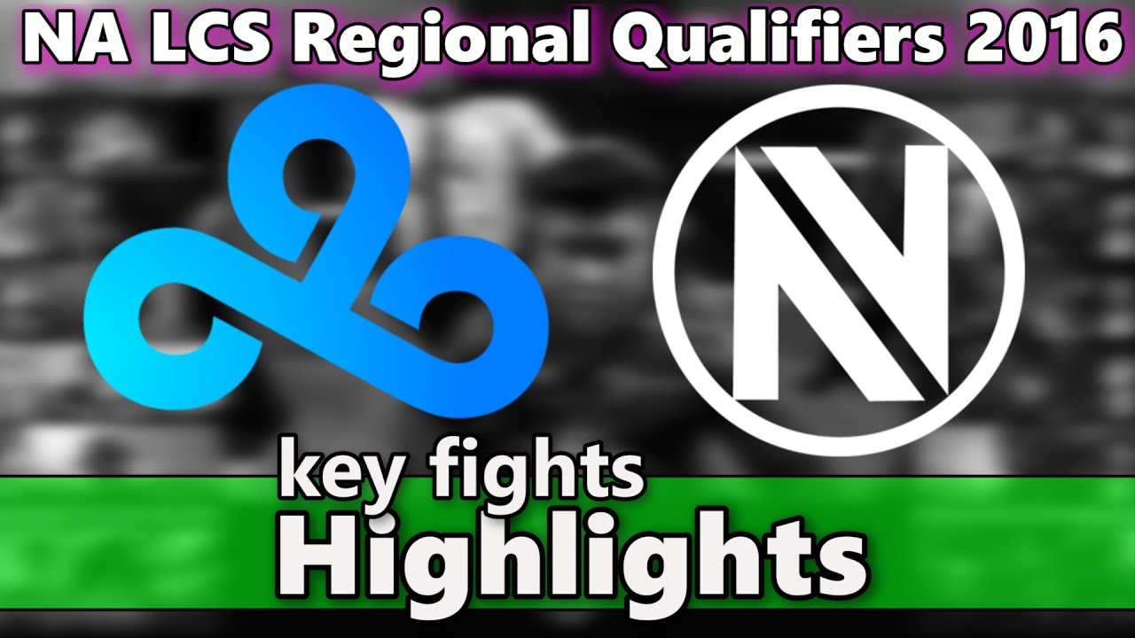 = 5.55600 kilometers Cloud9 vs Team EnVyUs Highlights NA LCS Regional Qualifiers 2016