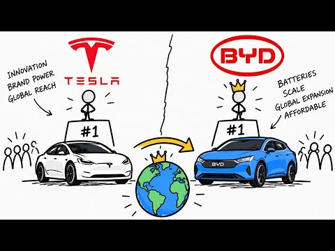 How Tesla Lost the EV Crown To BYD