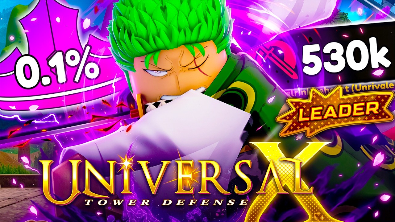 Getting The 0.05% RULER ZORO (Unrivaled) In Universal Tower