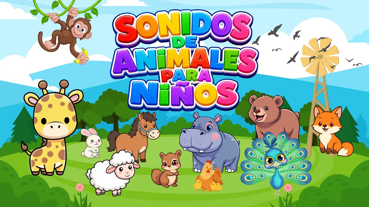 Sonidos de Animales para Niños con Tobi Guau 🐶 Dibujos Animados