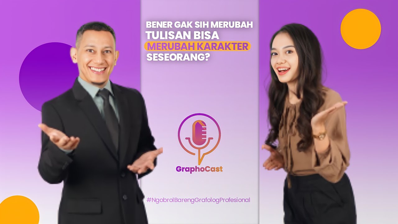 🎙️BENER GAK SIH MERUBAH TULISAN BISA MERUBAH KARAKTER SESEORANG? GRAPHOCAST #6 GRAFOLOGI PERBEDAAN
