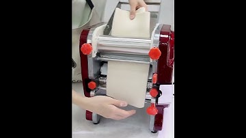 Commercial Noodle Maker, Pasta Machine, Heavy Duty Dough Roller Pressing Machine with 3mm/9mm Blade