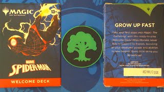 Welcome Deck 5 Green - Marvel Spider-Man [SPM][SPE] Magic the Gathering #mtg #mtgspm #spiderman