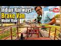 Indian Railways Brake Van Model Ride 🚂 | HO Scale Model Train Running Session | Indian Model trains