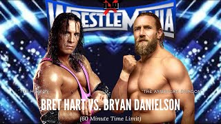 Bryan Danielson Vs Bret Hart Wrestlemania 2 (WWE ACTION FIGURE MATCH)