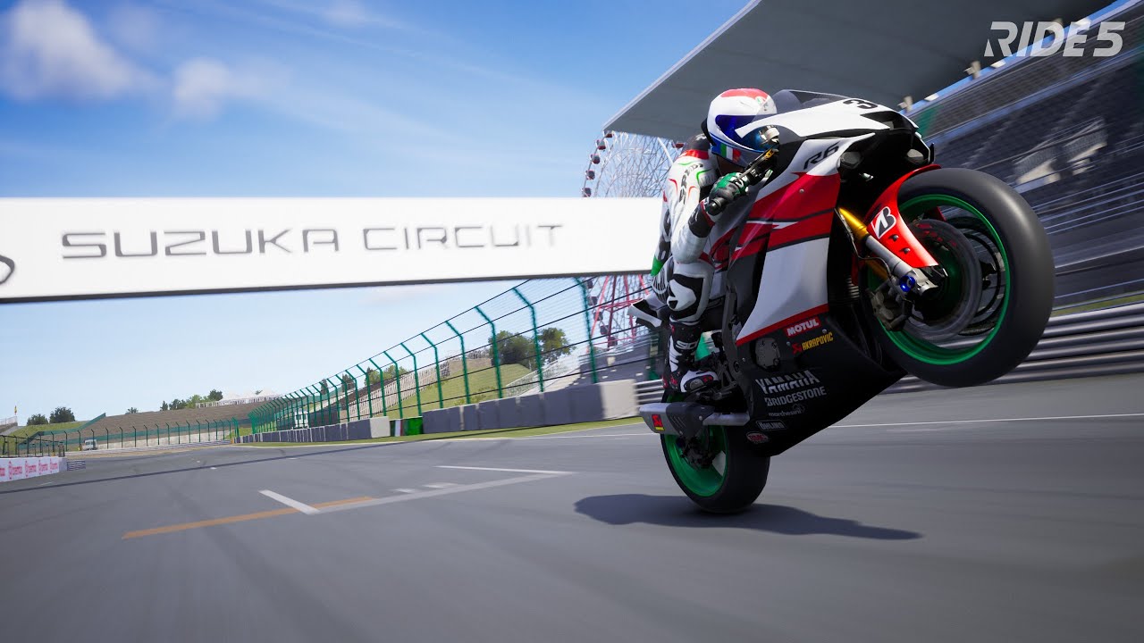 《極速騎行5》RIDE 5 - Suzuka GP - test ride [Yamaha YZF-R6 - RM 2019] - YouTube