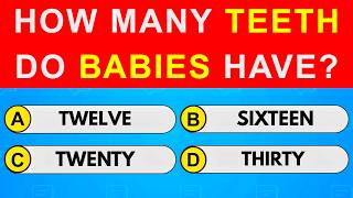 YOUR IQ IS HIGH IF YOU PASS THIS ANATOMY QUIZ 🧠 45 Human Body Questions!🔥