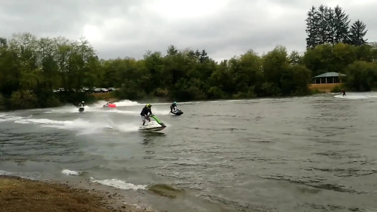 Water X Jet Ski Race Competition Elma, Washington 2016 Grays Harbor