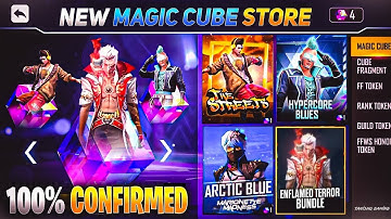 MAGIC CUBE STORE UPDATE IN FREE FIRE🔥| NEW MAGIC CUBE BUNDLES | WHICH IS BEST BUNDLE IN MAGIC CUBE