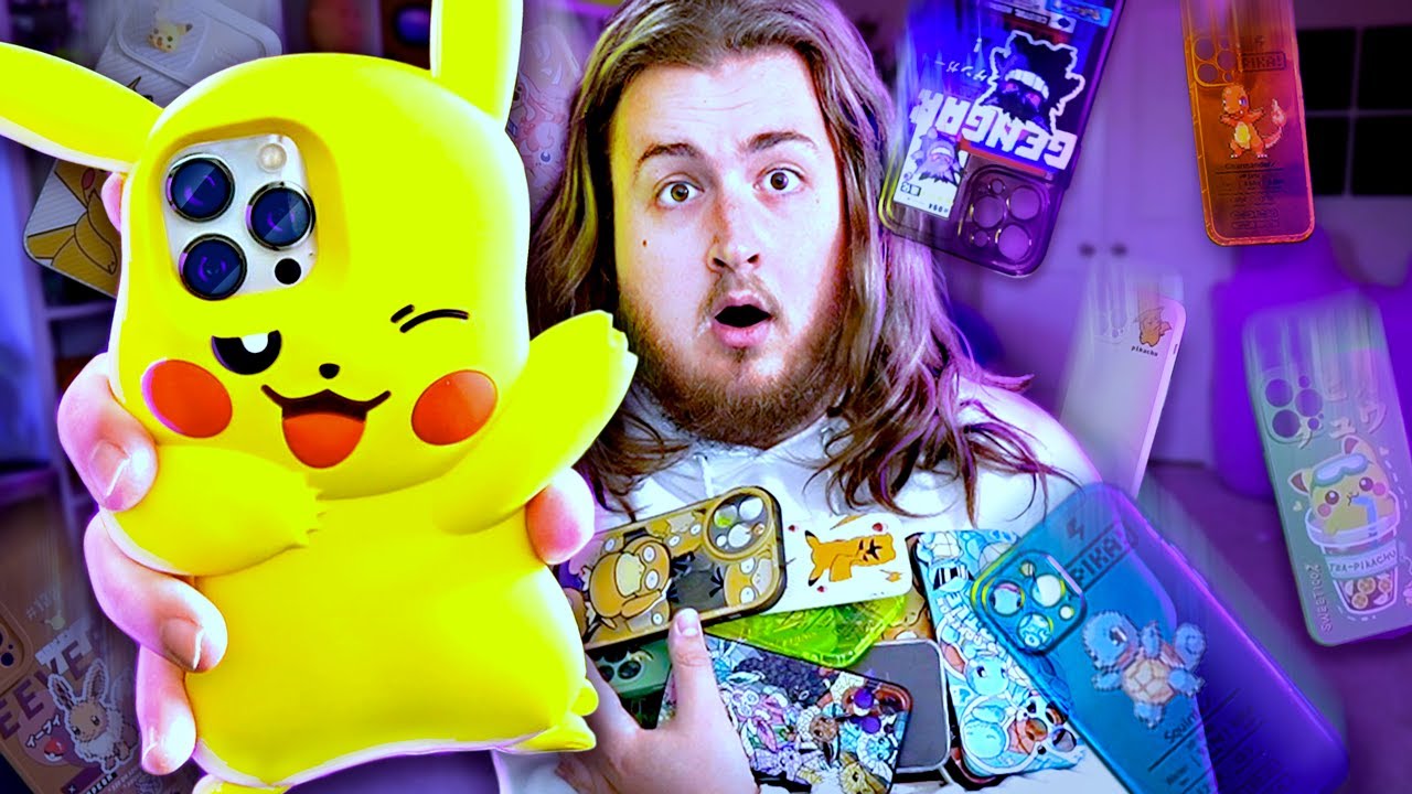 Я купил все чехлы для телефона Pokémon